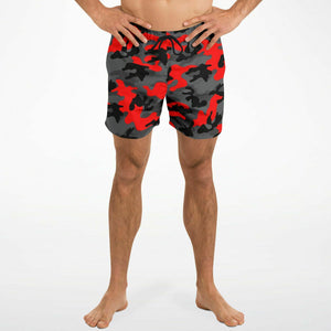 Black & Red Camo Trunks