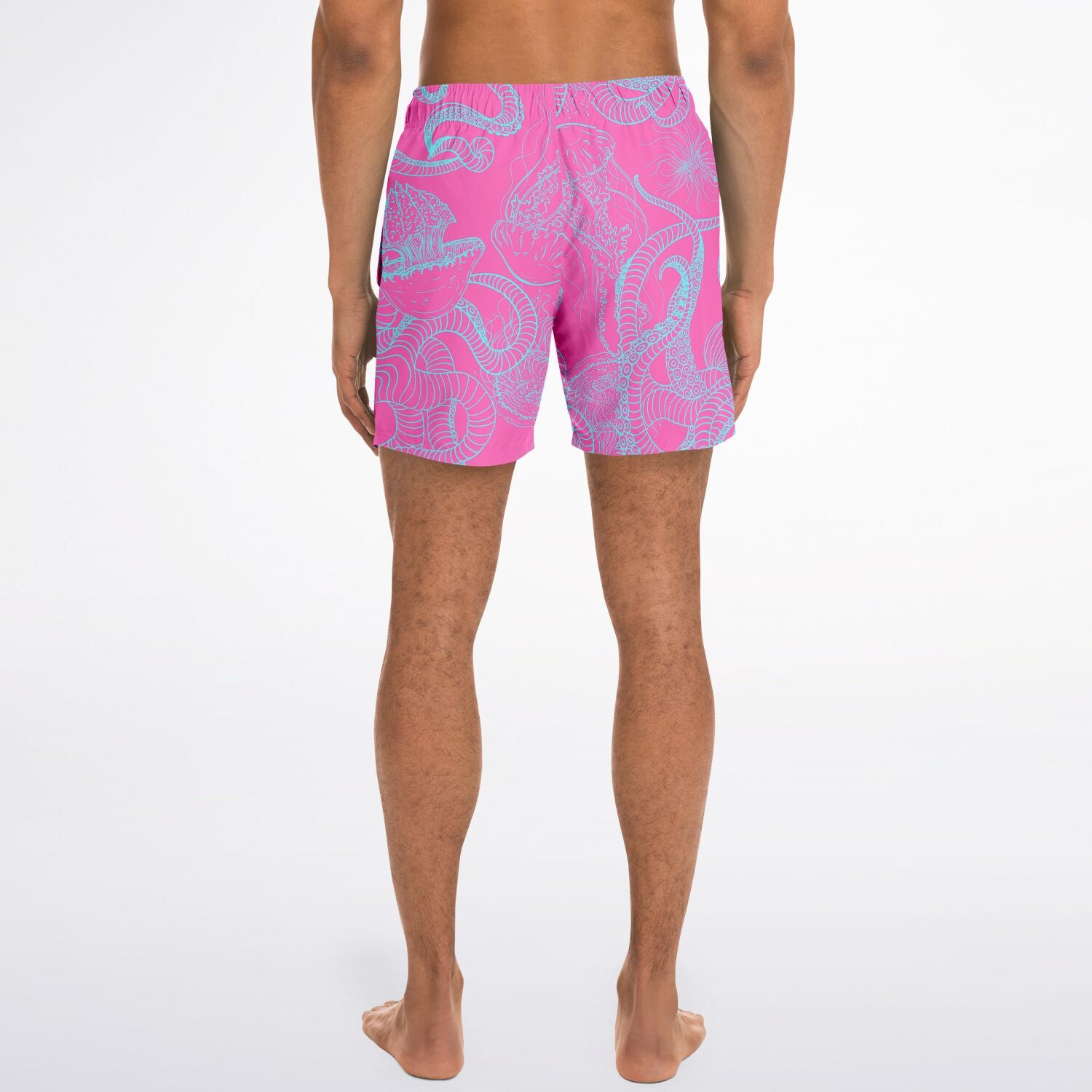 Pink Sea Creatures Trunks