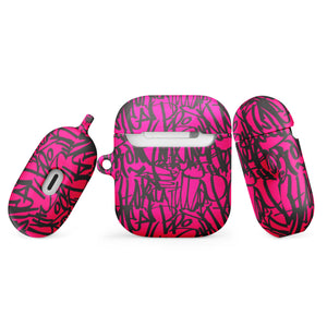 Pink Graffiti AirPods® Case