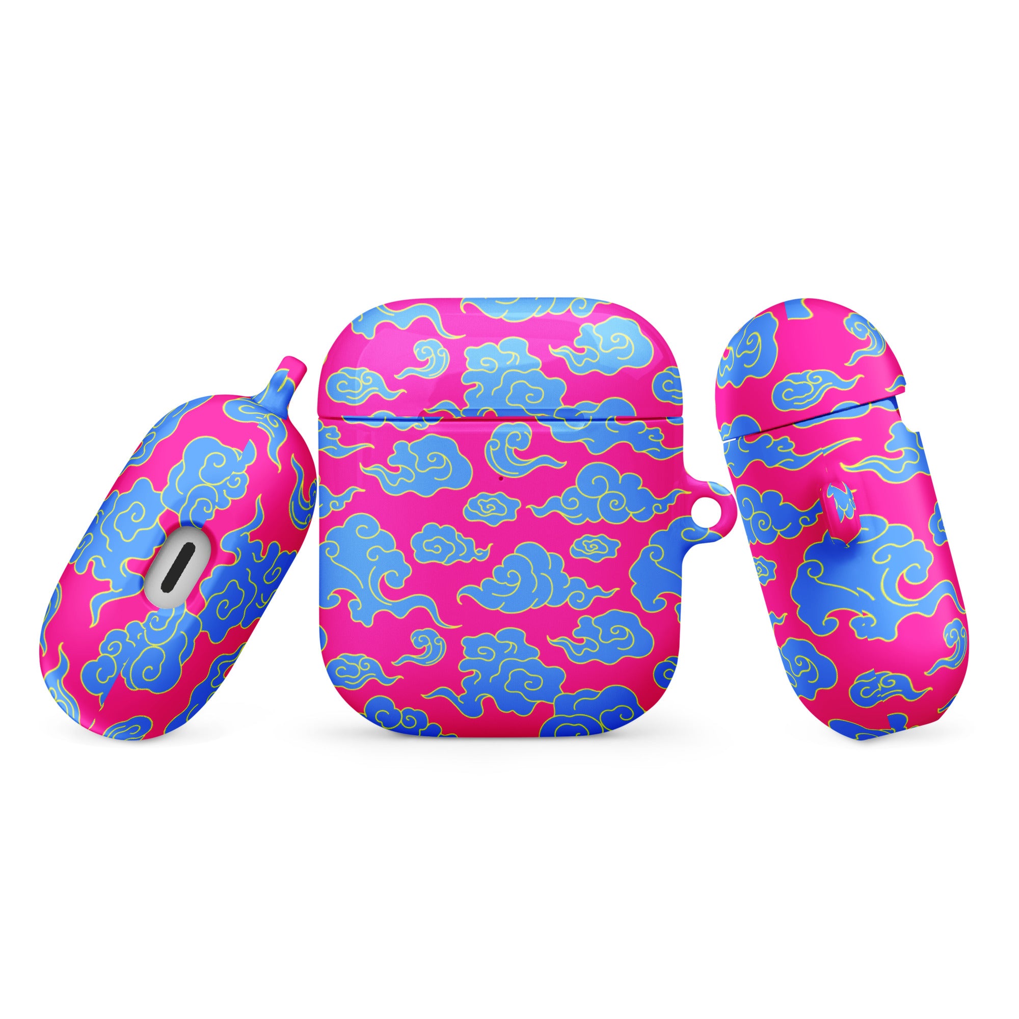 Pink Blue Clouds AirPods® Case