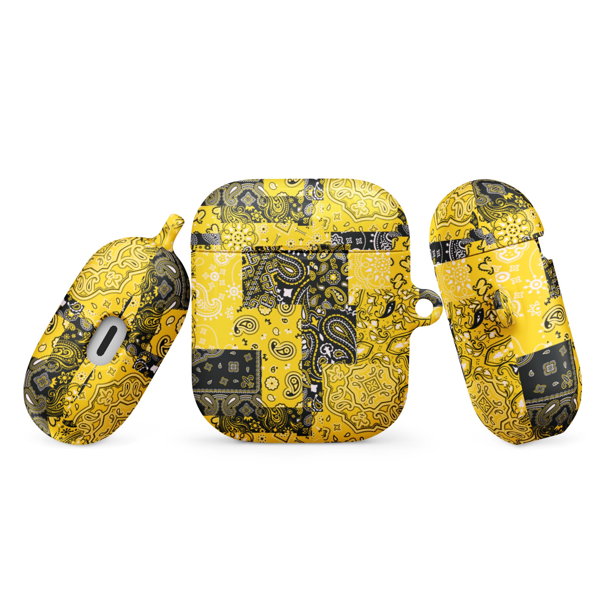 Yellow Patchwork Paisley AirPods® Case