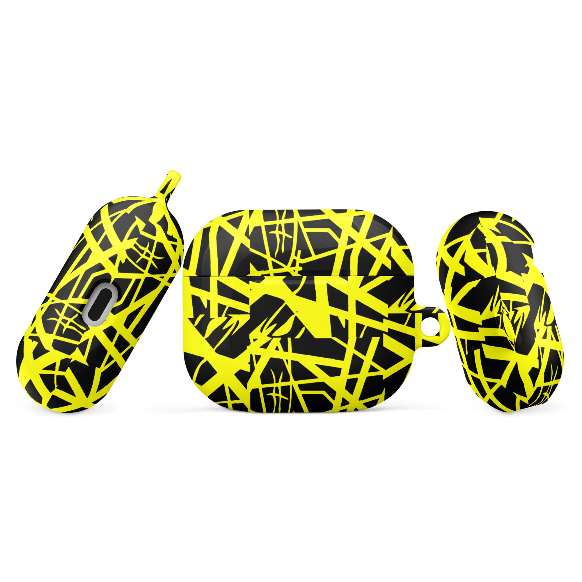 80s Black Yellow Rock AirPods® Case