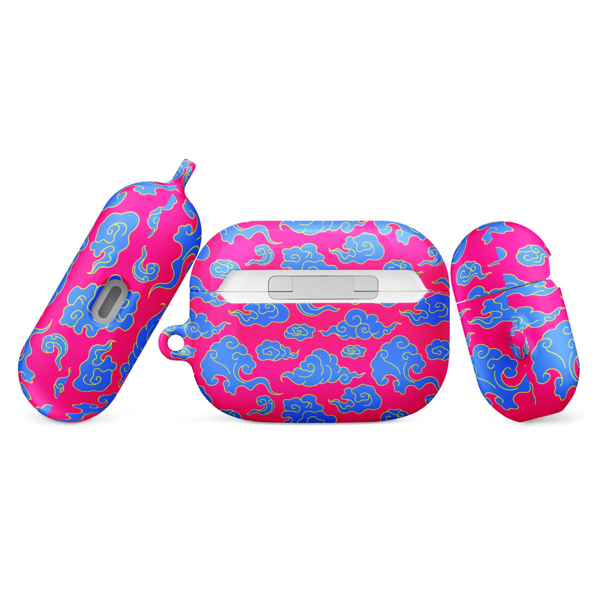 Pink Blue Clouds AirPods® Case