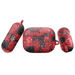 Red Patchwork Paisley AirPods® Case
