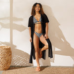 Black White Checkered Flag Bikini