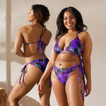 Purple Sine Wave Bikini