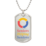 SHS Luxury Graphic Dog Tag Necklace