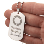 SHS Engraved Dog Tag Necklace