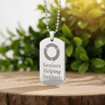 SHS Engraved Dog Tag Necklace