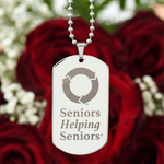 SHS Engraved Dog Tag Necklace