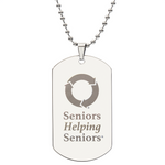 SHS Engraved Dog Tag Necklace