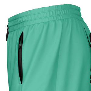 Black Seafoam Green Phantom Ghost Shorts