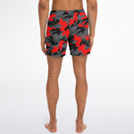 Black & Red Camo Trunks