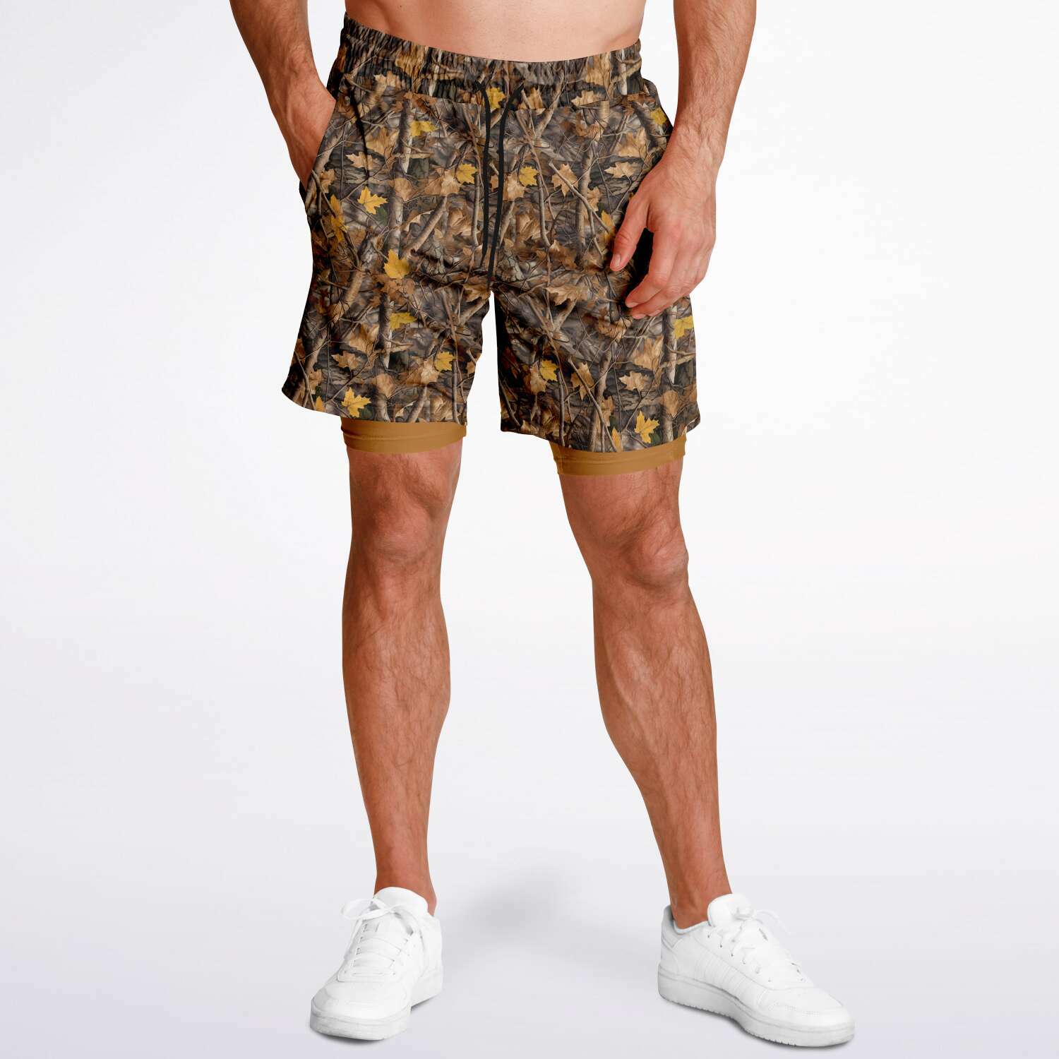 Autumn Mountains Camo Shorts