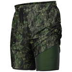 Summer Green Camo Shorts