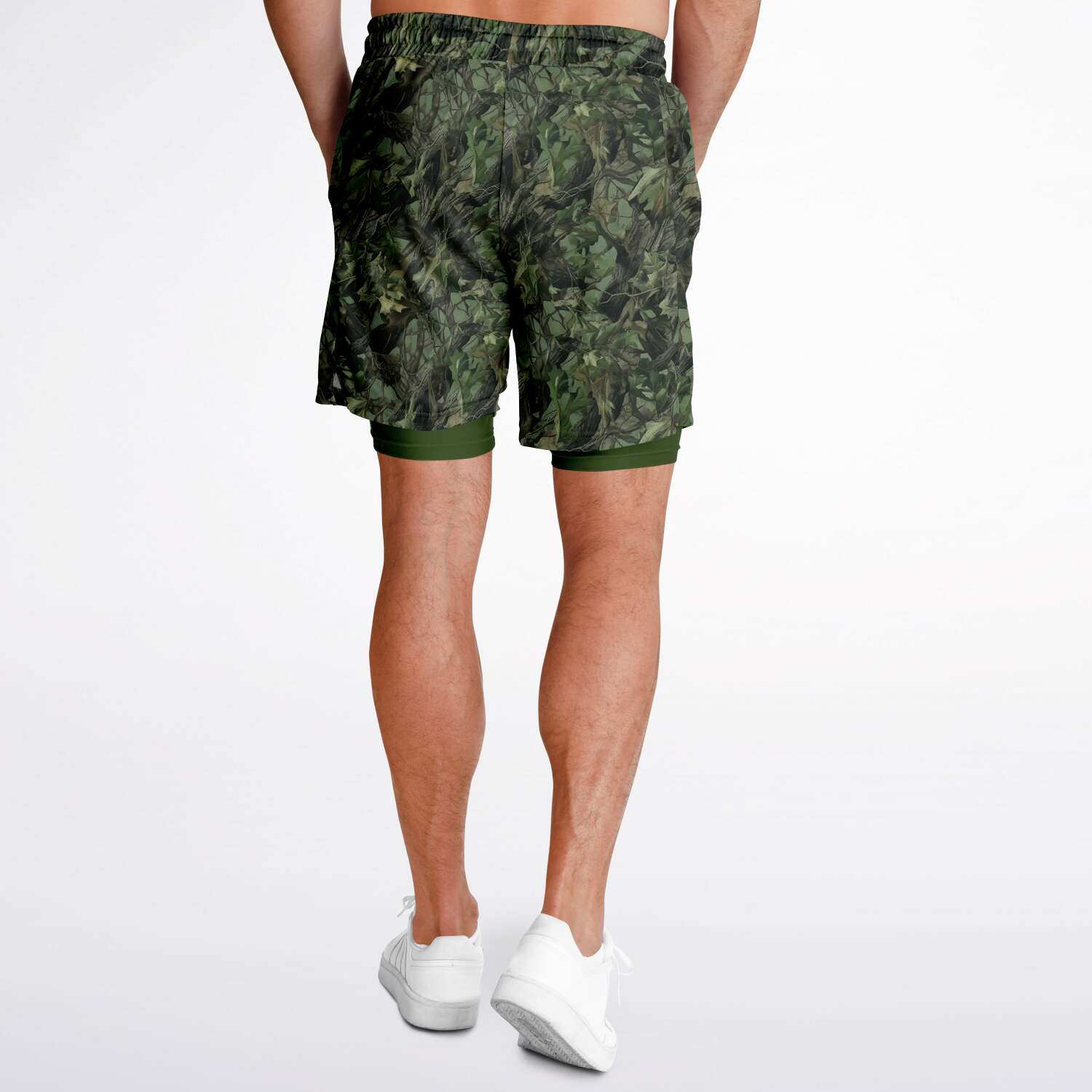 Summer Green Camo Shorts