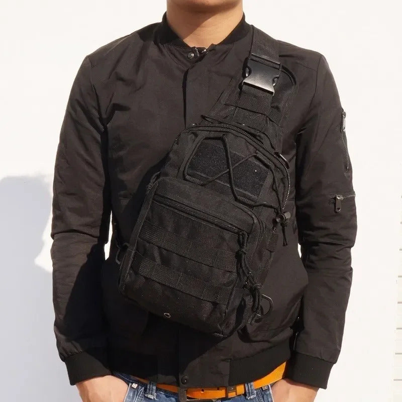 Black Tactical Sling Bag