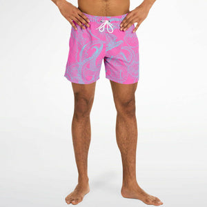 Pink Sea Creatures Trunks