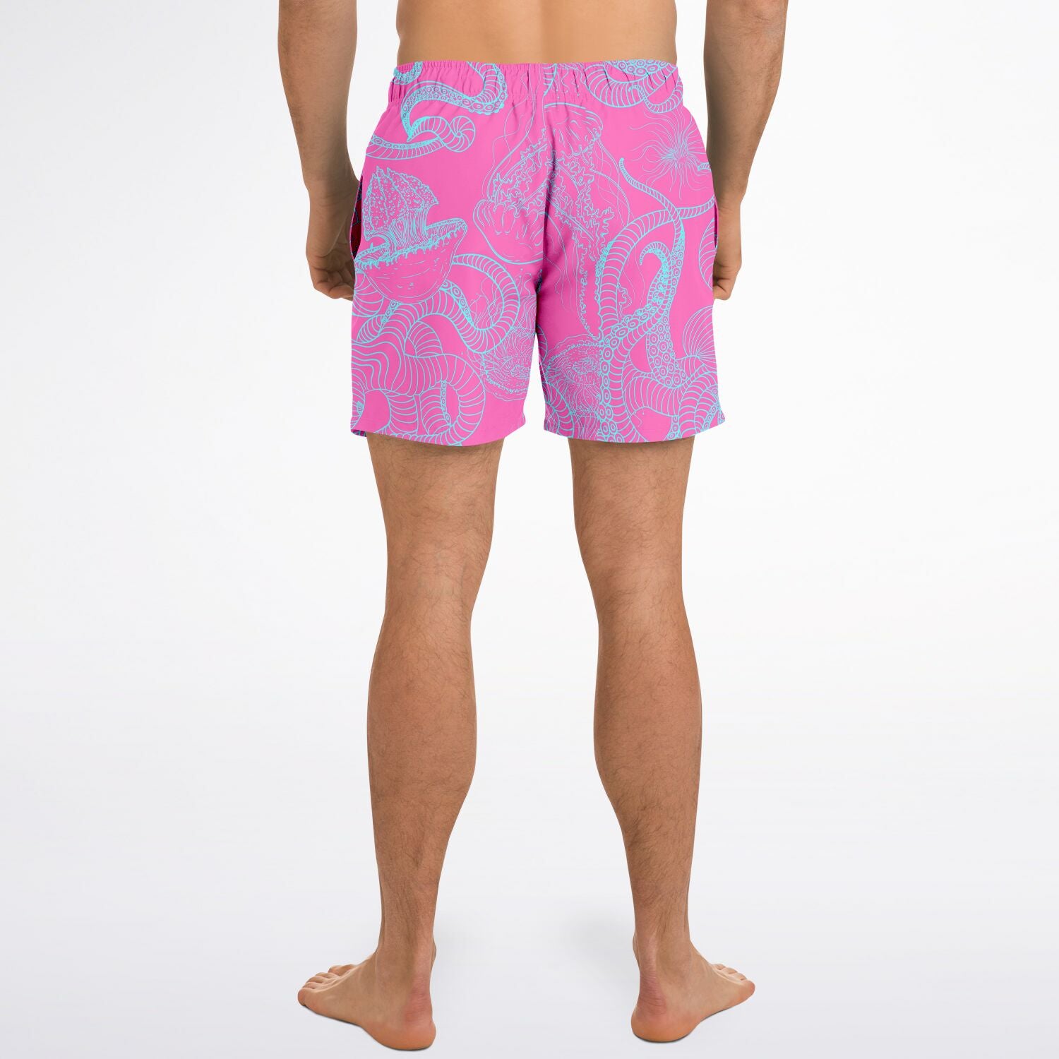 Pink Sea Creatures Trunks