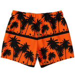 Orange Black Palms Trunks