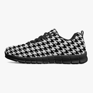 Houndstooth Plaid Sneakers