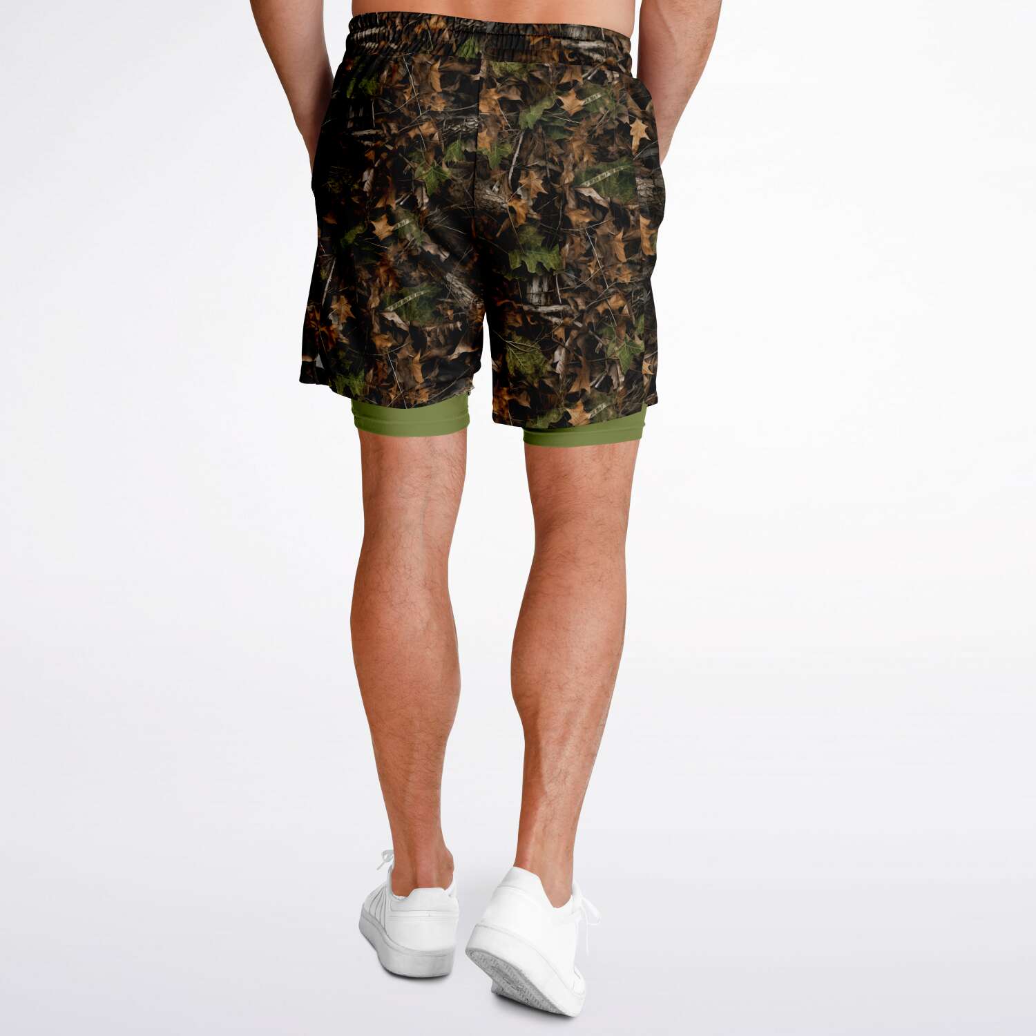 Early Fall Camo Gym Shorts