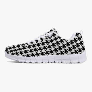 Houndstooth Plaid Sneakers