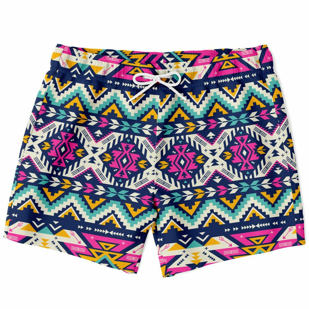 Men's Arizona Aztec Warrior Swimsuit Shorts Swim Trunks