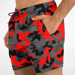 Black & Red Camo Trunks