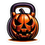 Pumpkin Kettlebell Decal Stickers