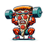 No Pain No Pizza Sticker