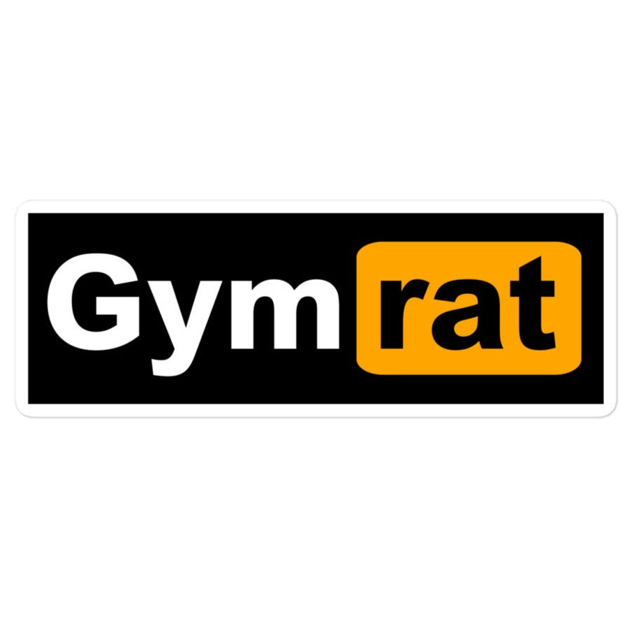 Gym Rat Decal Stickers