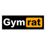 Gym Rat Decal Stickers