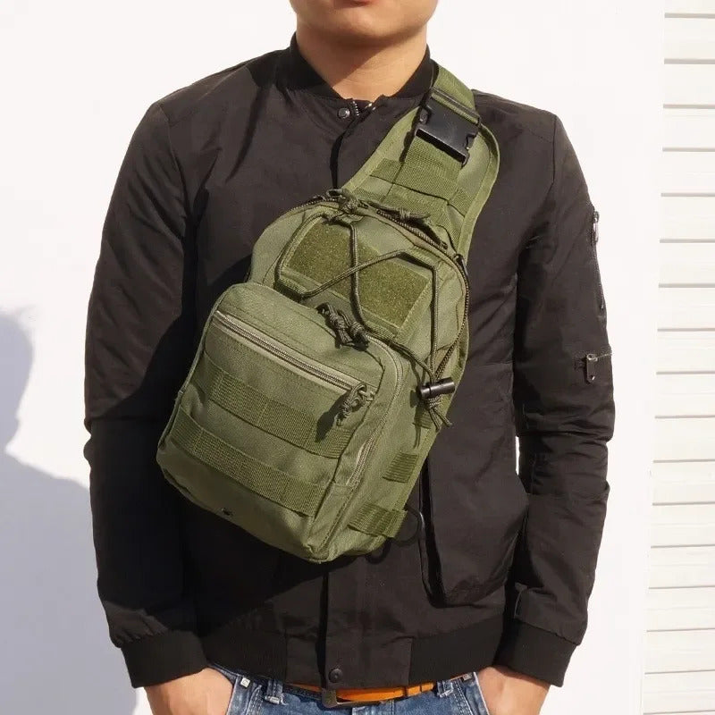 Green Tactical Sling Bag