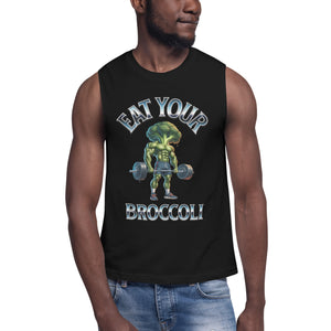 Eat Your Broccoli Muscle Tee