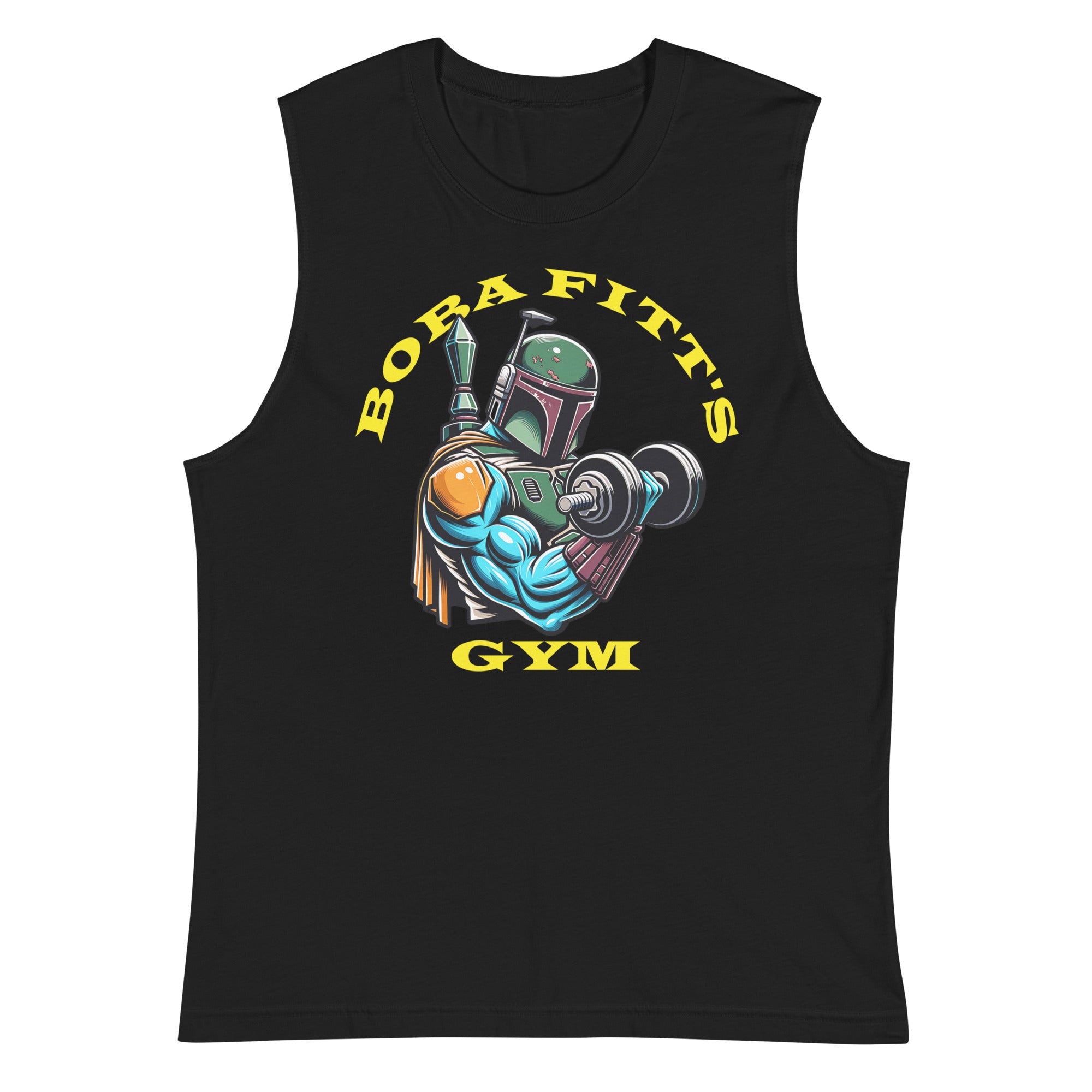 Men's Boba Fitt's Gym Muscle T-Shirt