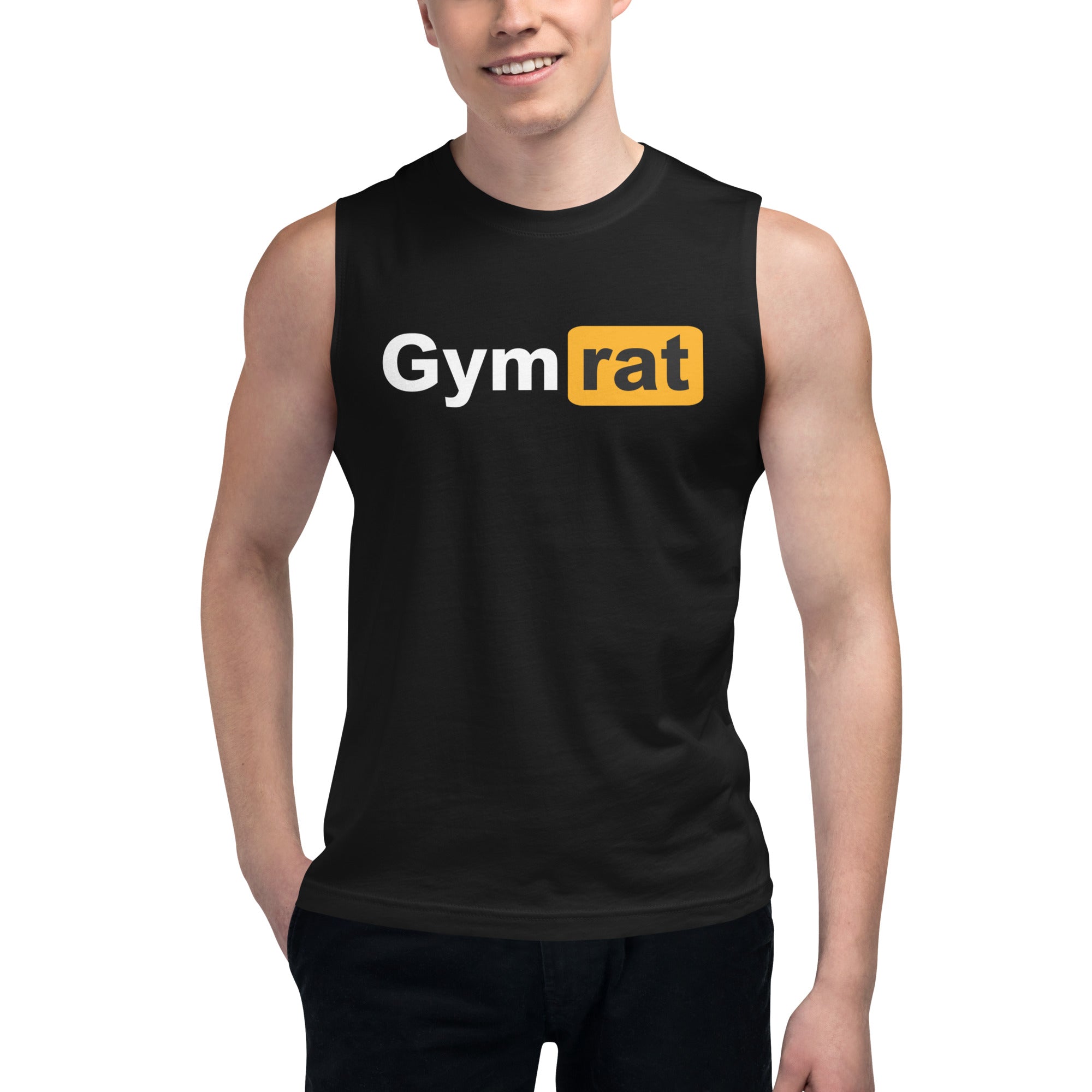 Gym Rat Muscle Tee