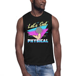 Funny Unisex Retro 80s 90s Aerobic Fitness Workout Muscle Shirt