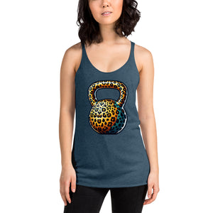 Leopard Print Kettlebell Tank Top