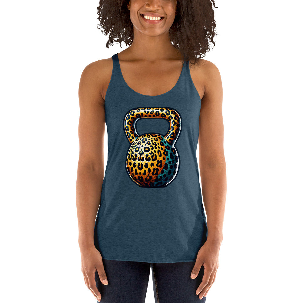 Leopard Print Kettlebell Tank Top