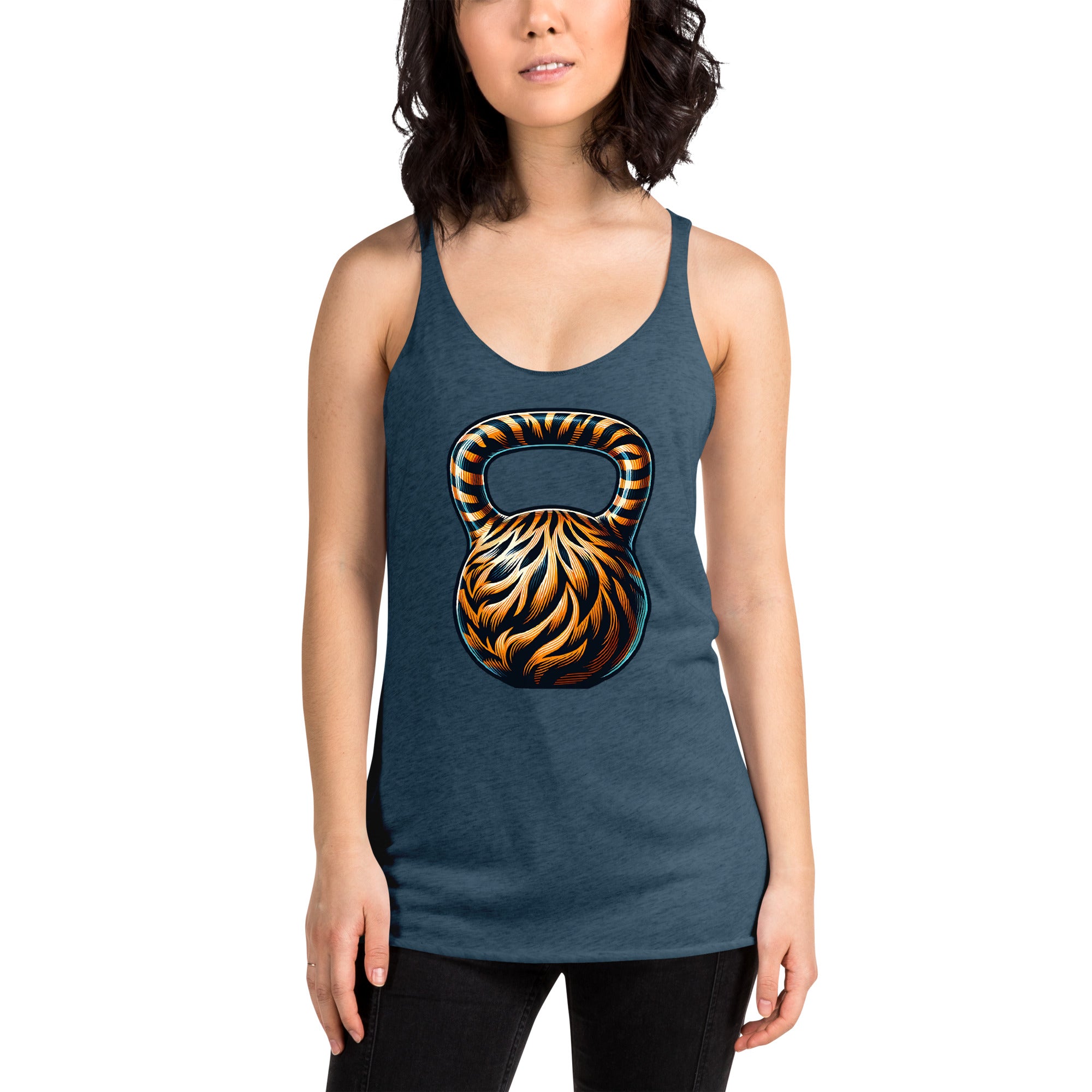 Tiger Stripes Kettlebell Tank Top