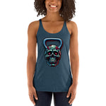 Zombie Food Kettlebell Racerback Tank Top