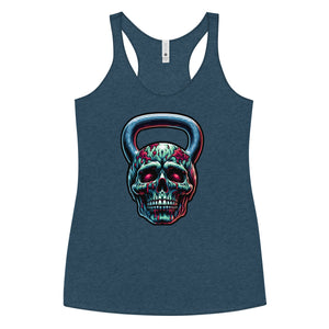 Zombie Food Kettlebell Racerback Tank Top
