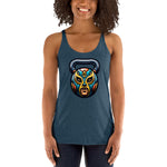 Luchador Mask Kettlebell Tank Top