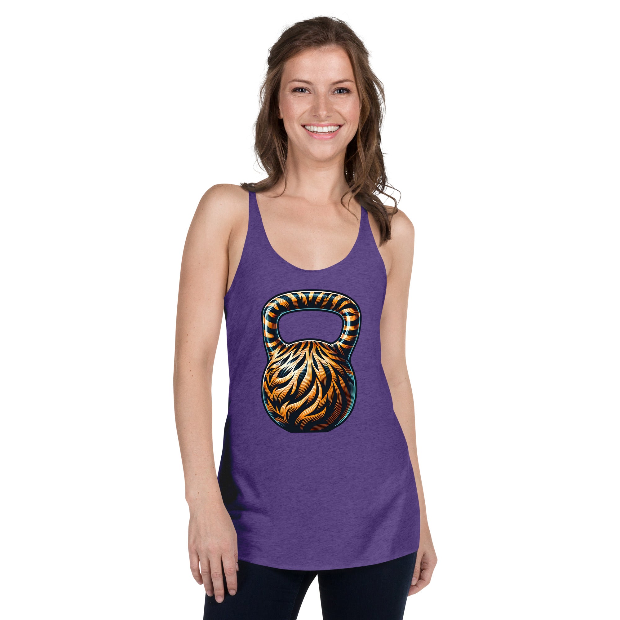 Tiger Stripes Kettlebell Tank Top