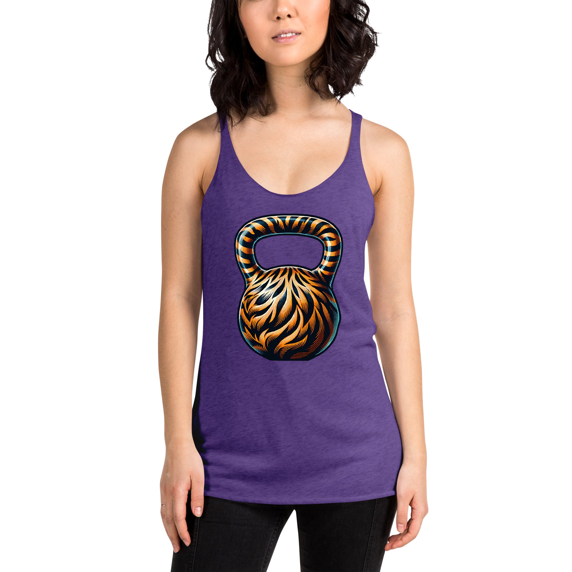 Tiger Stripes Kettlebell Tank Top