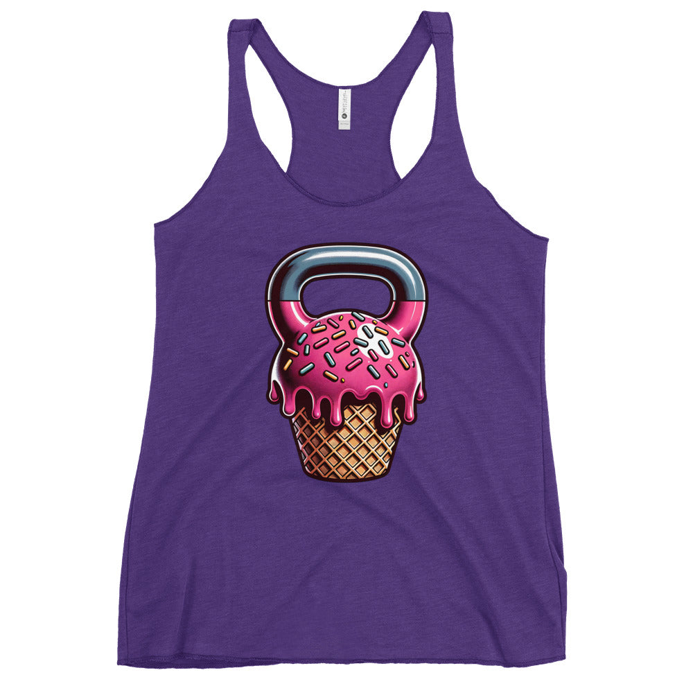 Ice Cream Kettlebell Tank Top