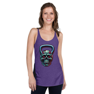 Zombie Food Kettlebell Racerback Tank Top