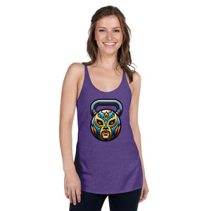 Luchador Mask Kettlebell Tank Top