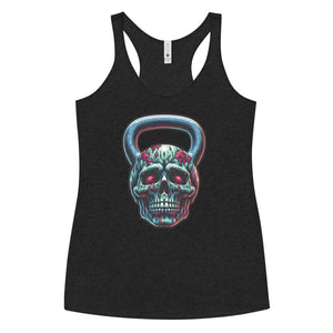 Zombie Food Kettlebell Racerback Tank Top